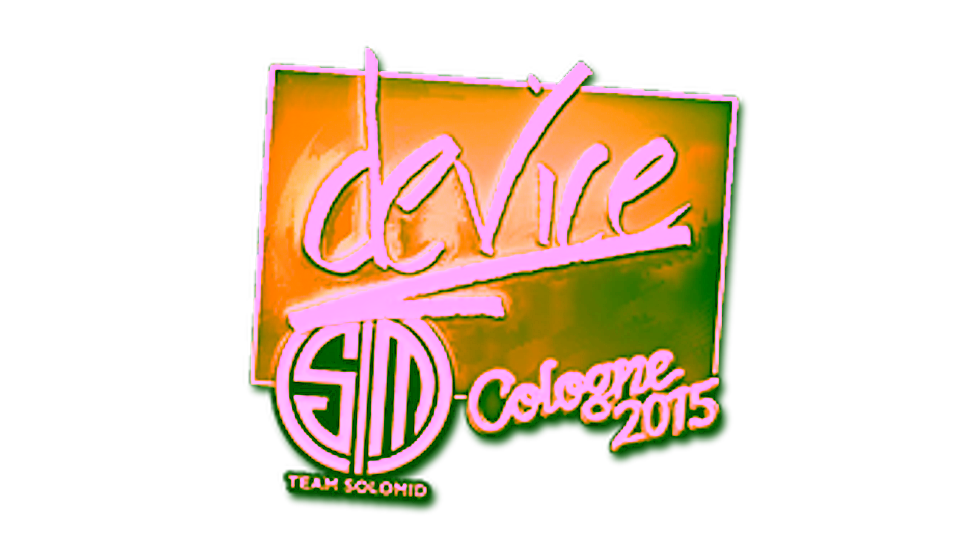 Affichage pour Sticker | device (Gold) | Cologne 2015