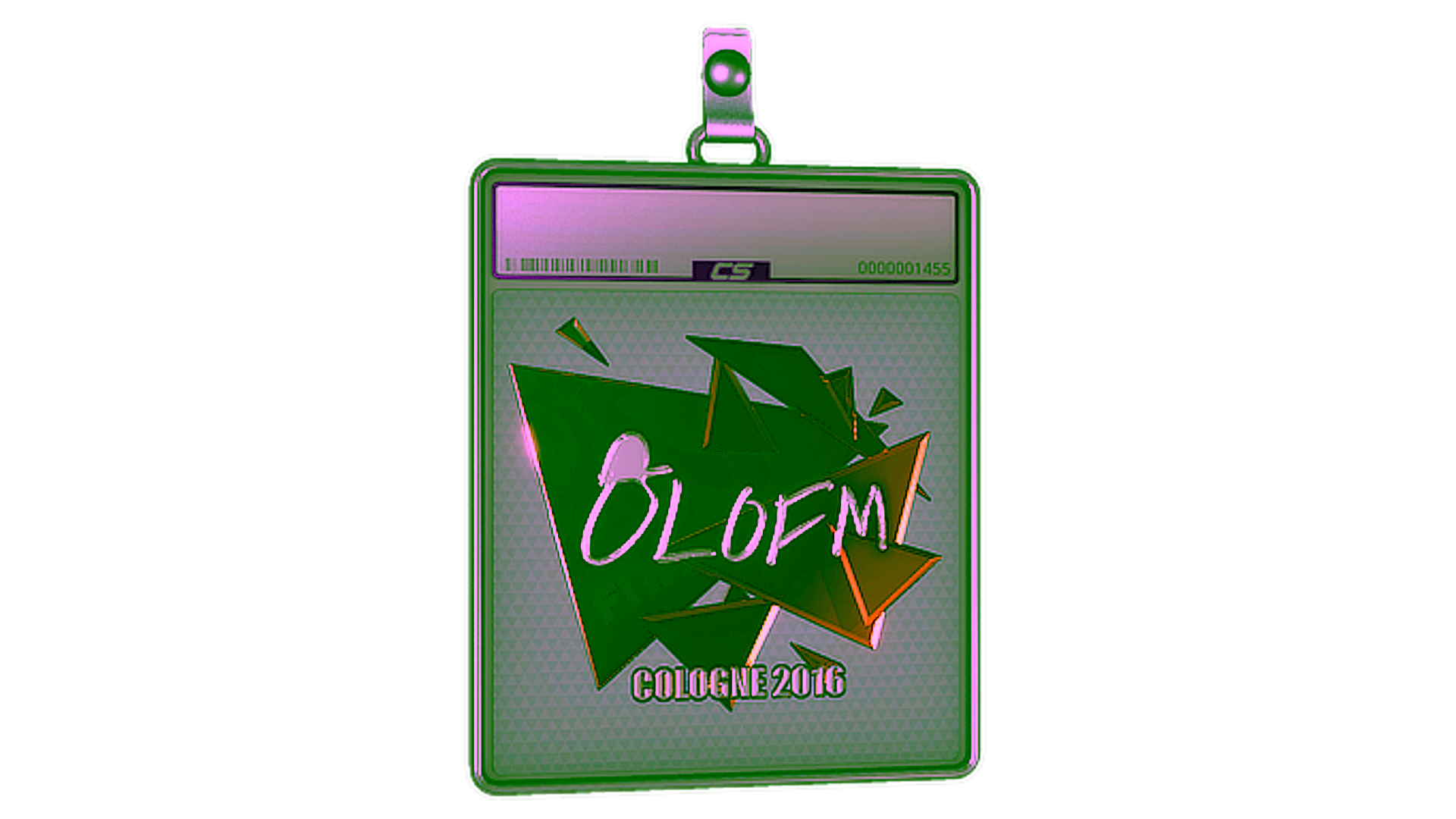 Display for Sticker Slab | olofmeister (Foil) | Cologne 2016