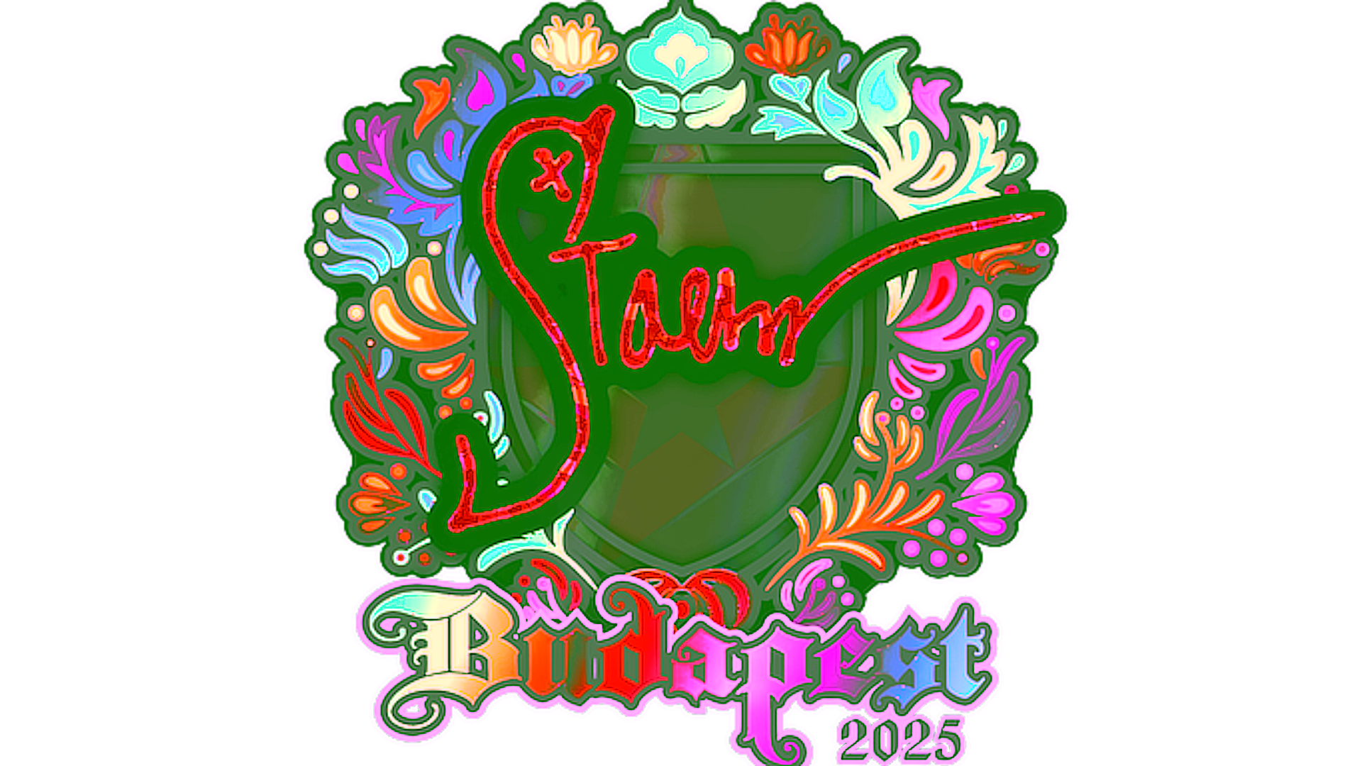 Display for Sticker | Staehr (Holo) | Budapest 2025