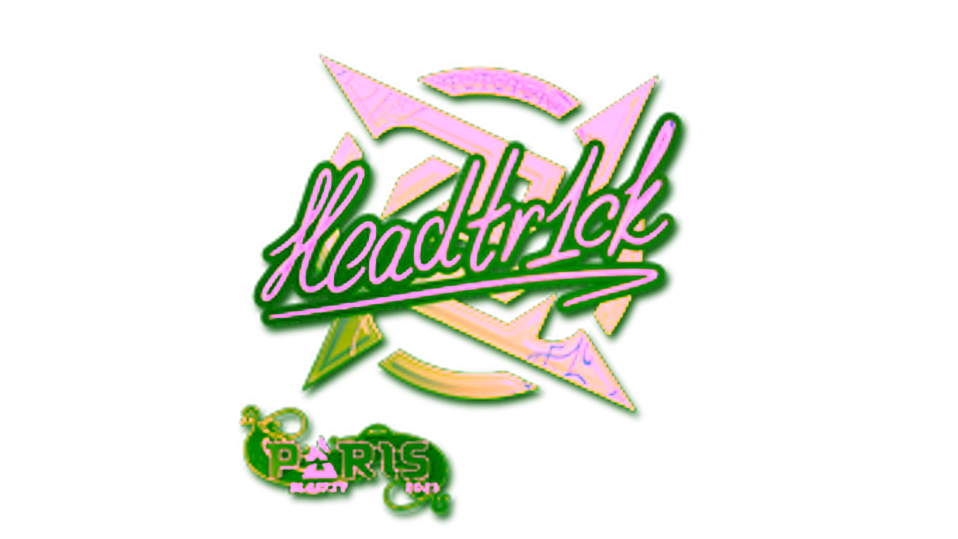 Display for Sticker | headtr1ck (Holo) | Paris 2023