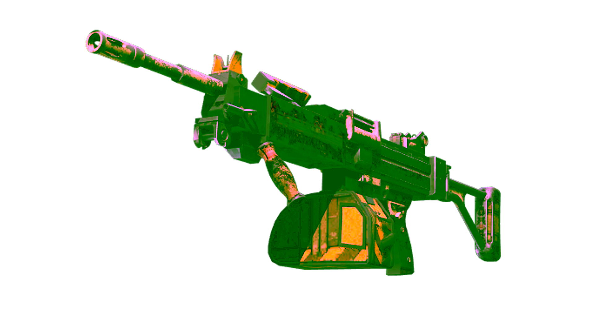 Display for Souvenir Negev | Bulkhead (Battle-Scarred)