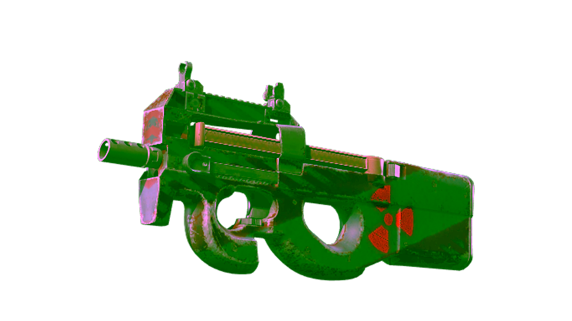 P90 | Fallout Warning (Well-Worn) için görüntü