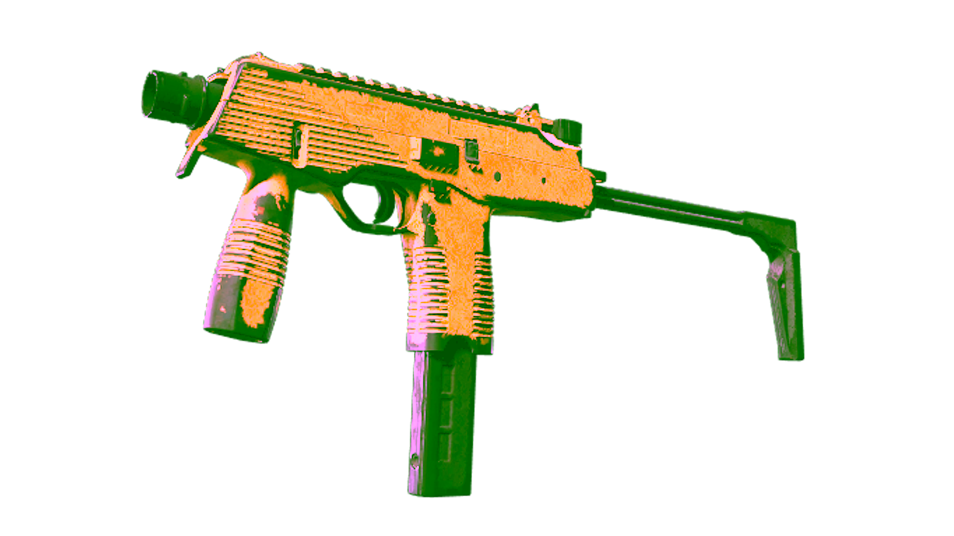 Display for MP9 | Bulldozer (Battle-Scarred)
