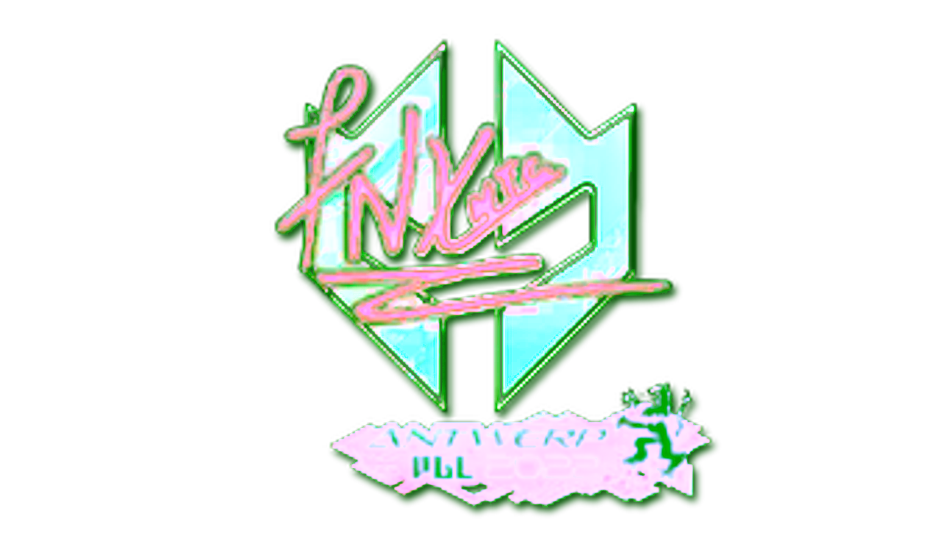 Display for Sticker | fnx (Holo) | Antwerp 2022