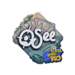 Sticker oSee Rio 2022