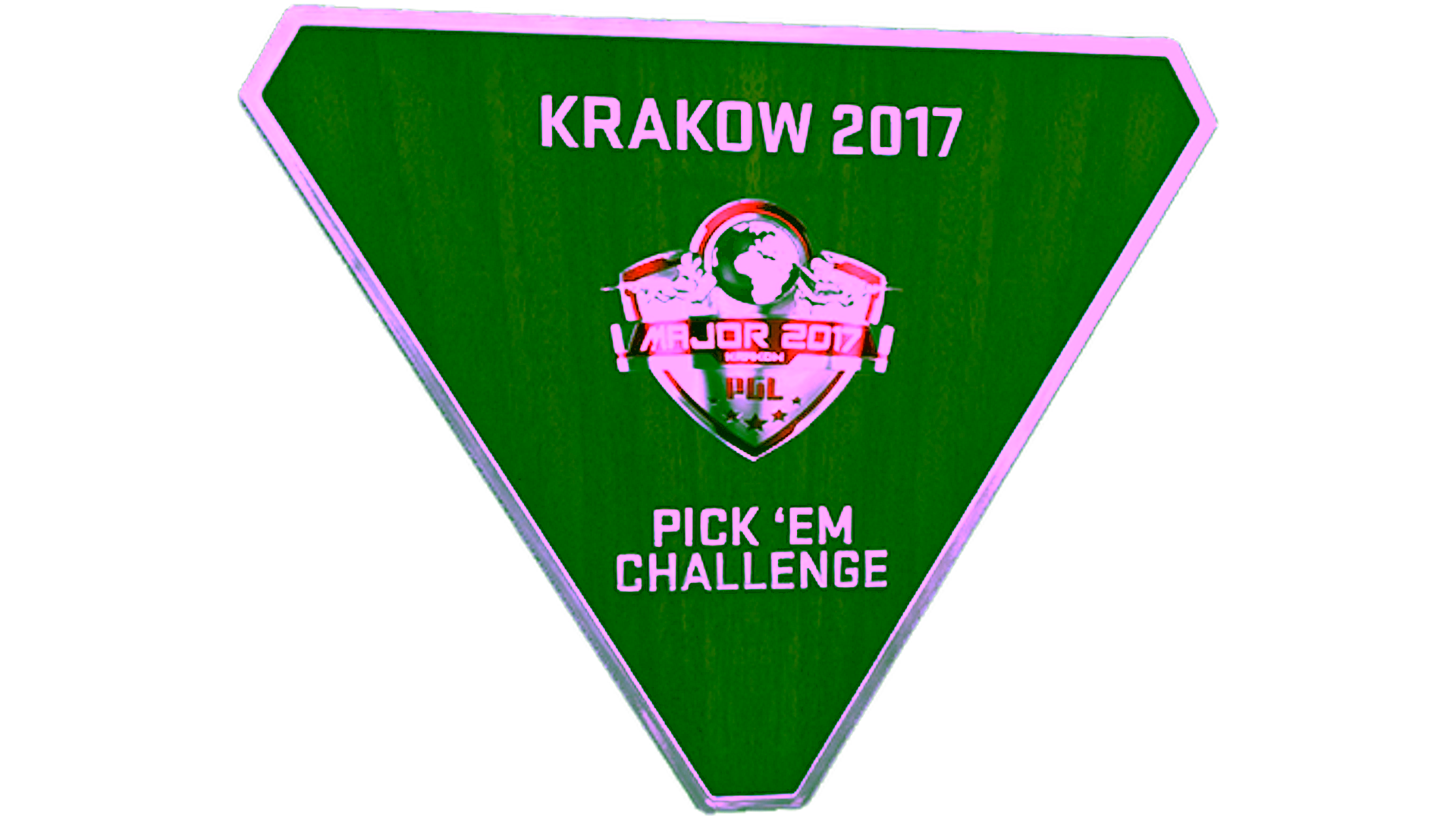 Display for Silver Krakow 2017 Pick'Em Trophy