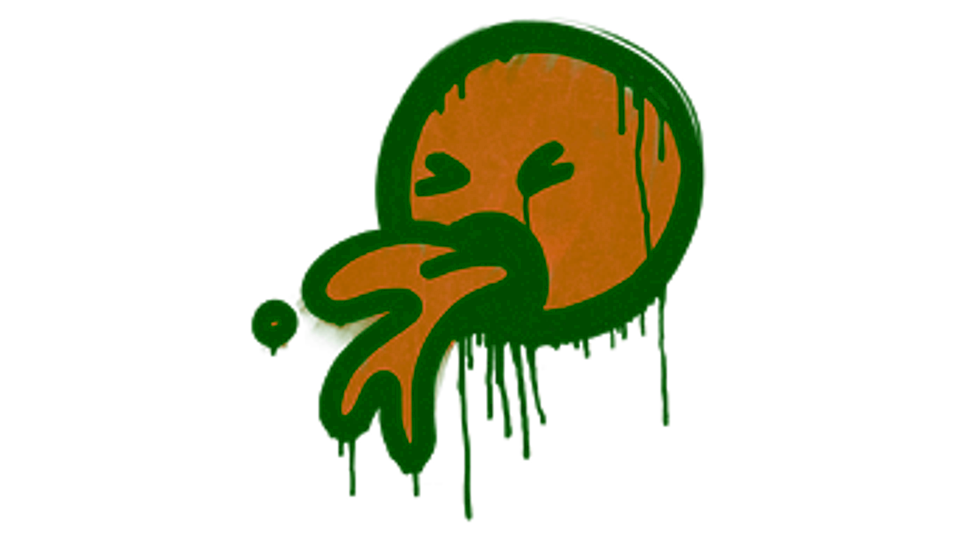 Affichage pour Sealed Graffiti | Puke (Tiger Orange)