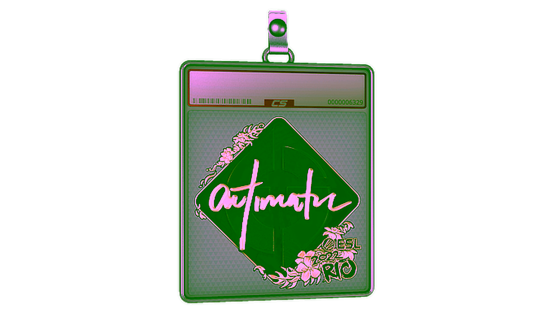 Дисплей для Sticker Slab | autimatic (Gold) | Rio 2022