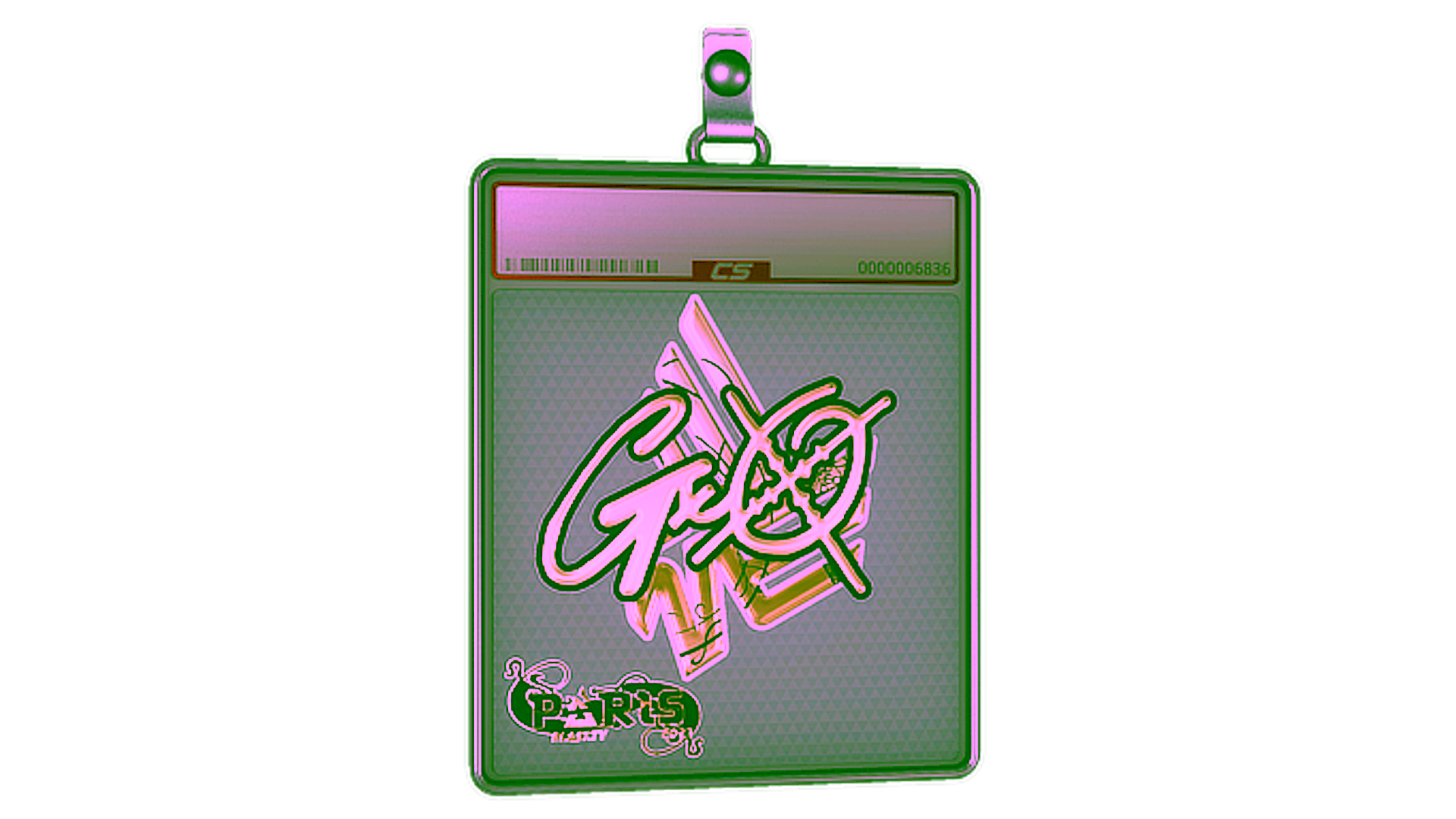 Display for Sticker Slab | gxx- (Gold) | Paris 2023