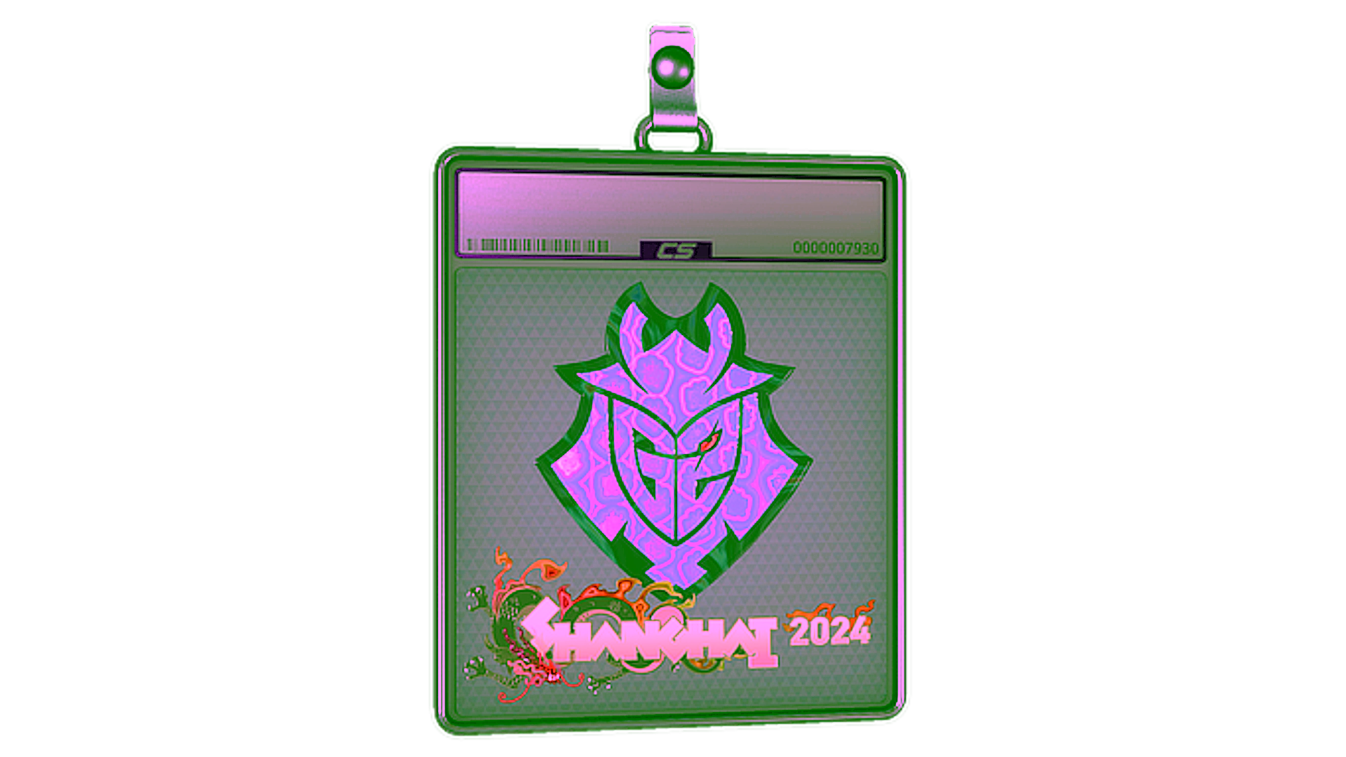 عرض لـ Sticker Slab | G2 Esports (Holo) | Shanghai 2024