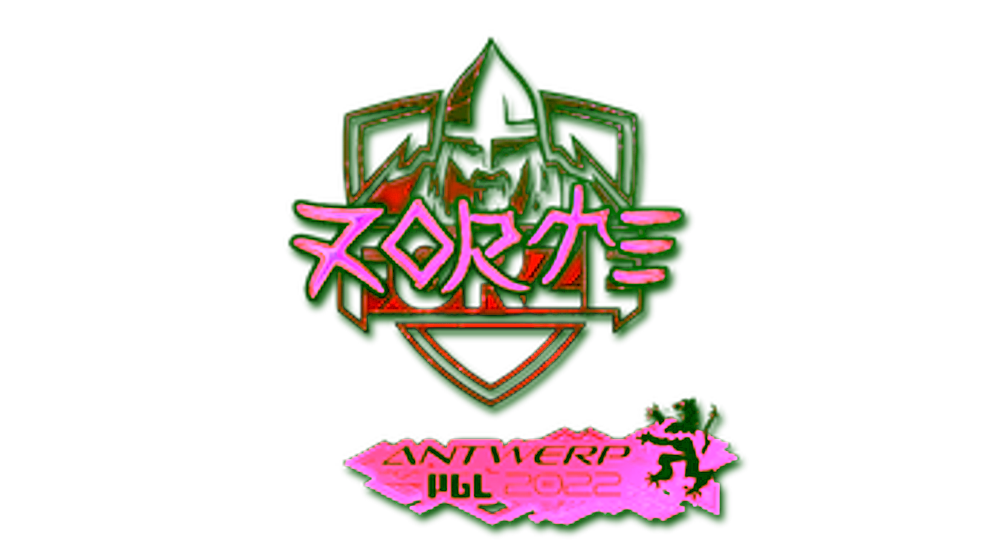 Display for Sticker | zorte (Holo) | Antwerp 2022