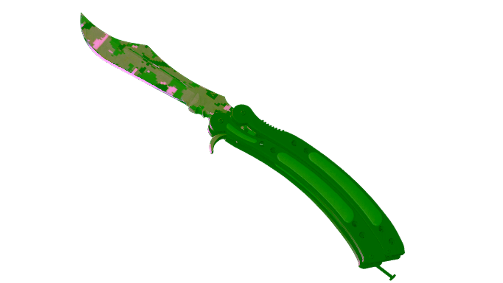 Display for ★ StatTrak™ Butterfly Knife | Forest DDPAT (Minimal Wear)