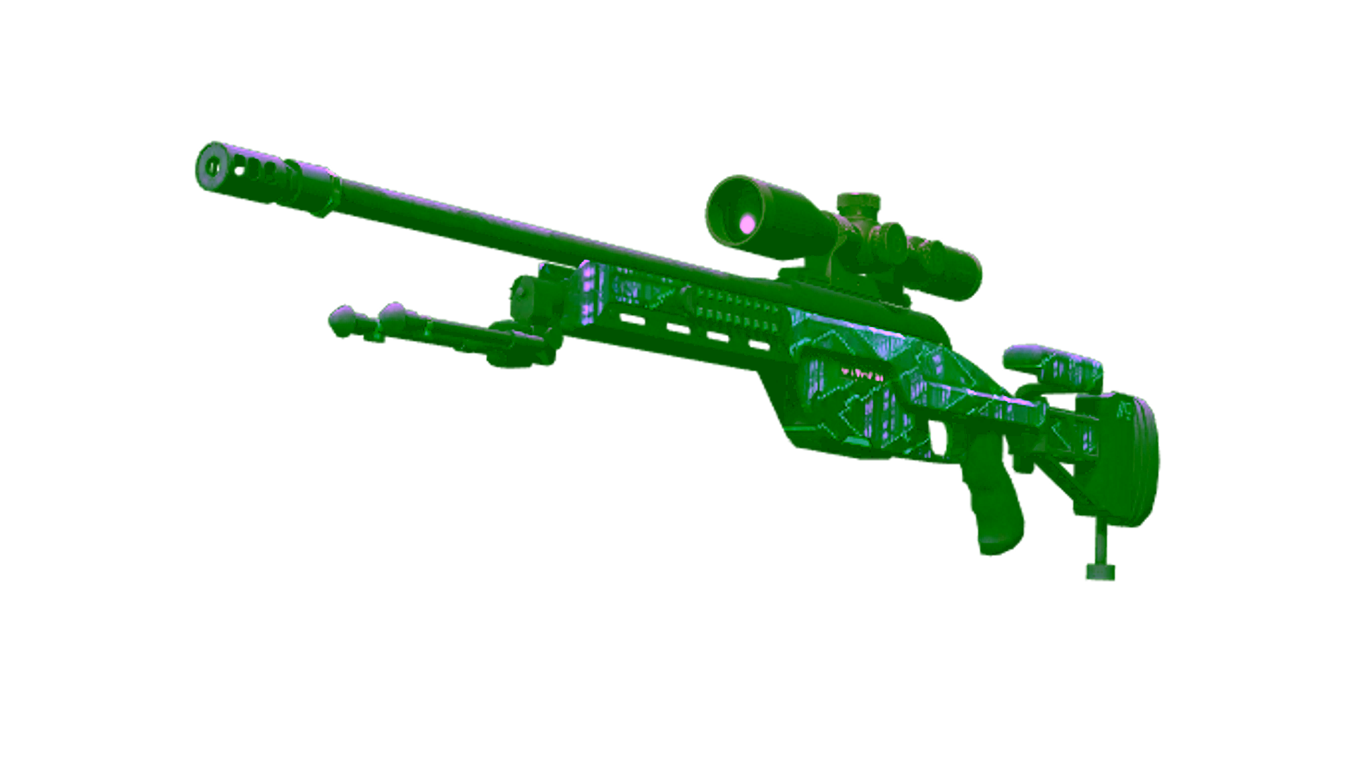Display for StatTrak™ SSG 08 | Mainframe 001 (Well-Worn)
