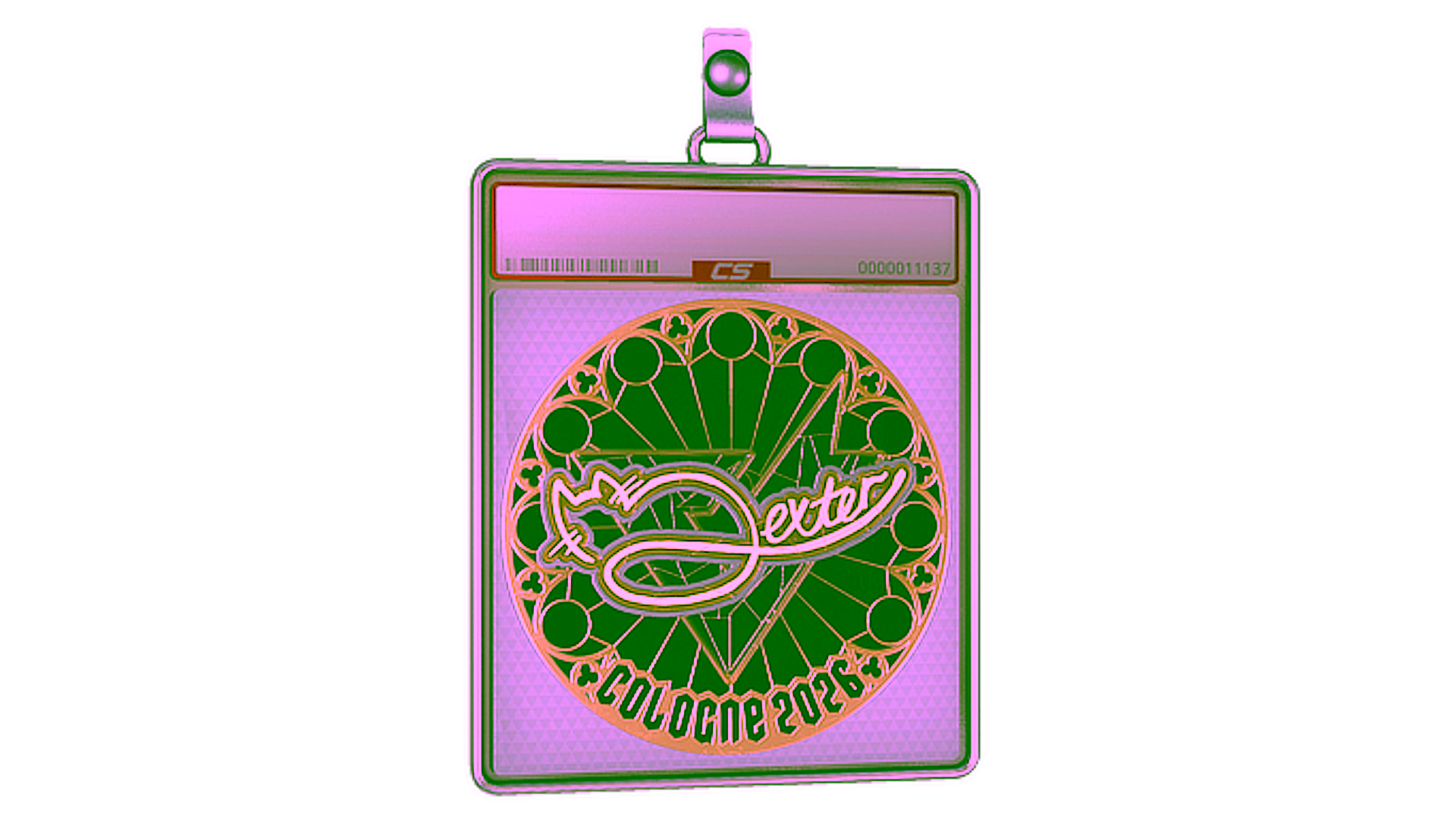 Display for Sticker Slab | dexter (Gold) | Cologne 2026