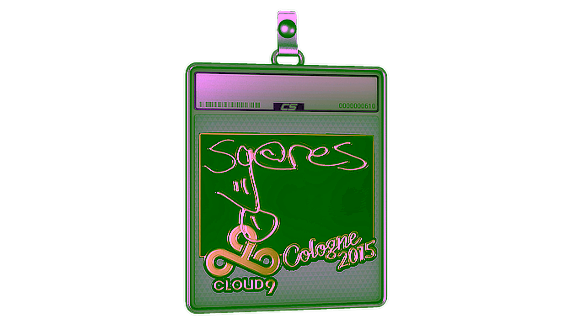 Display for Sticker Slab | seang@res (Gold) | Cologne 2015