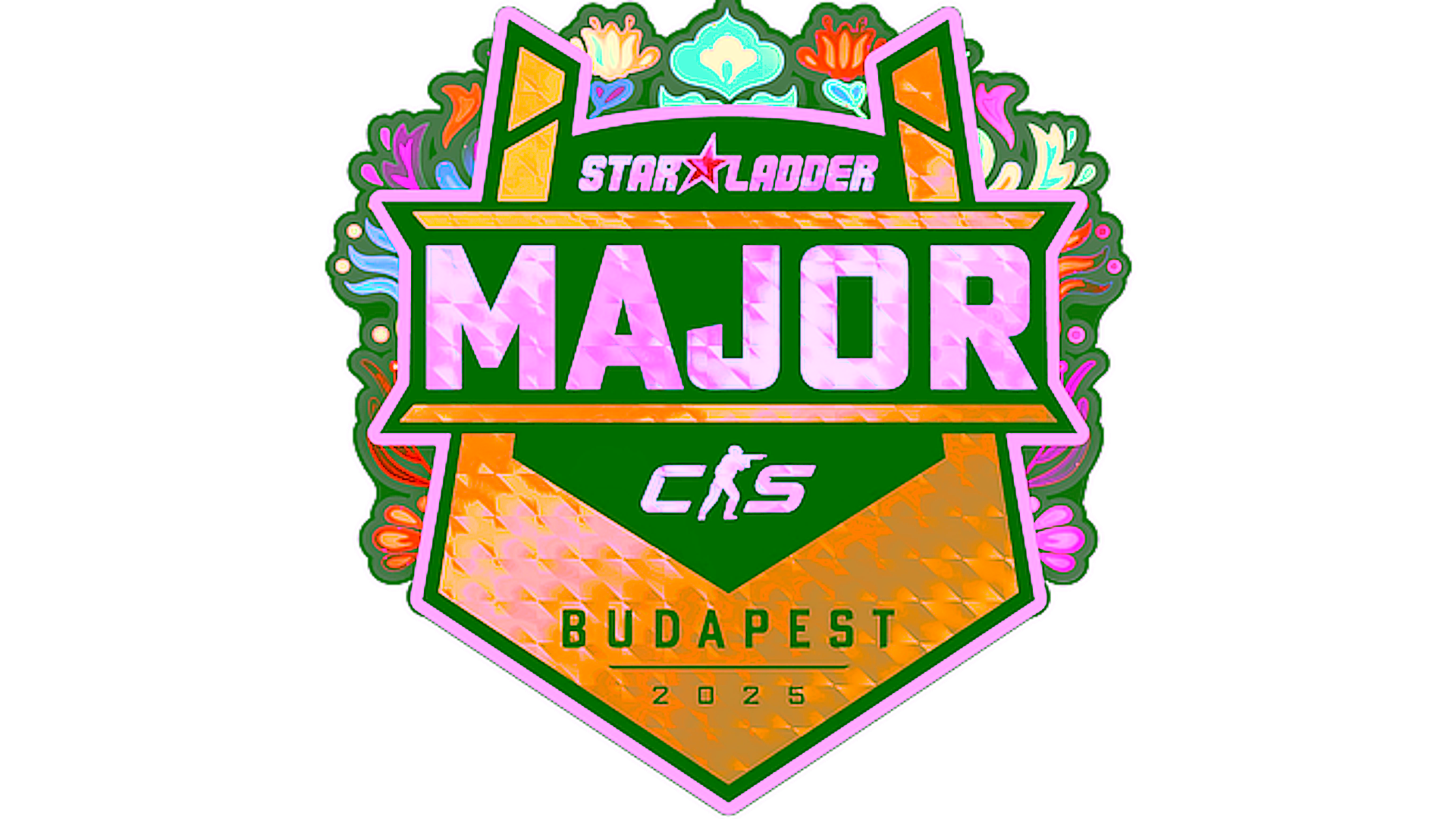 Affichage pour Sticker | StarLadder (Holo) | Budapest 2025
