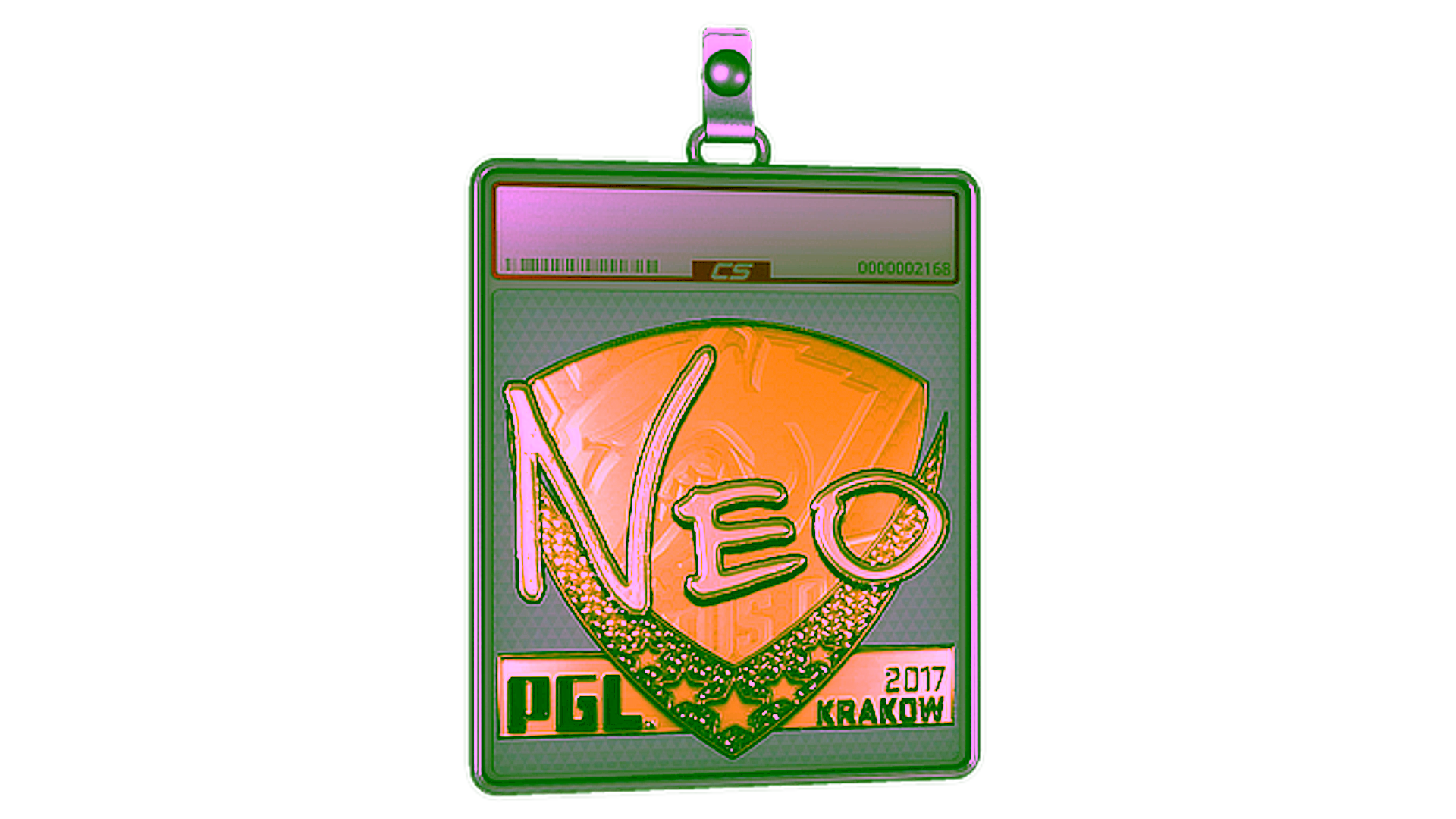 Display for Sticker Slab | NEO (Gold) | Krakow 2017