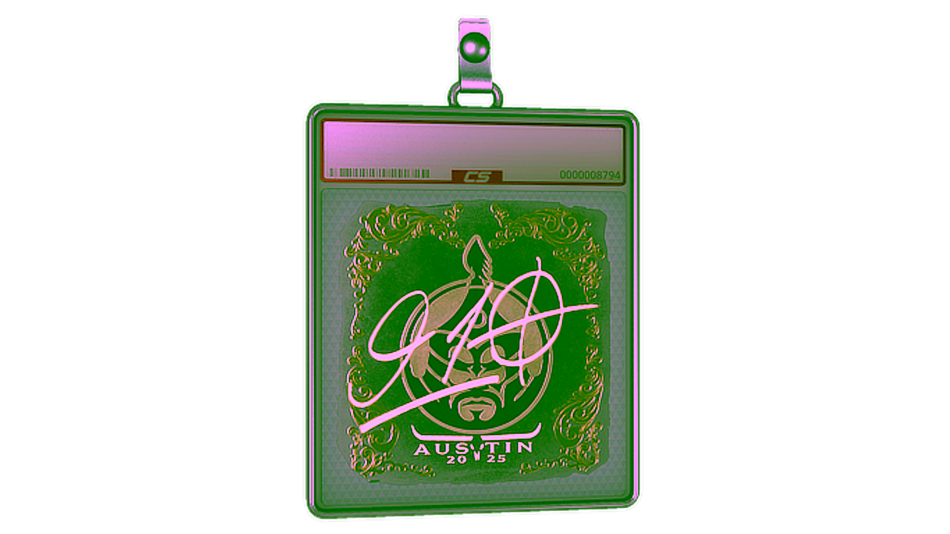 Mostrar para Sticker Slab | 910 (Gold) | Austin 2025