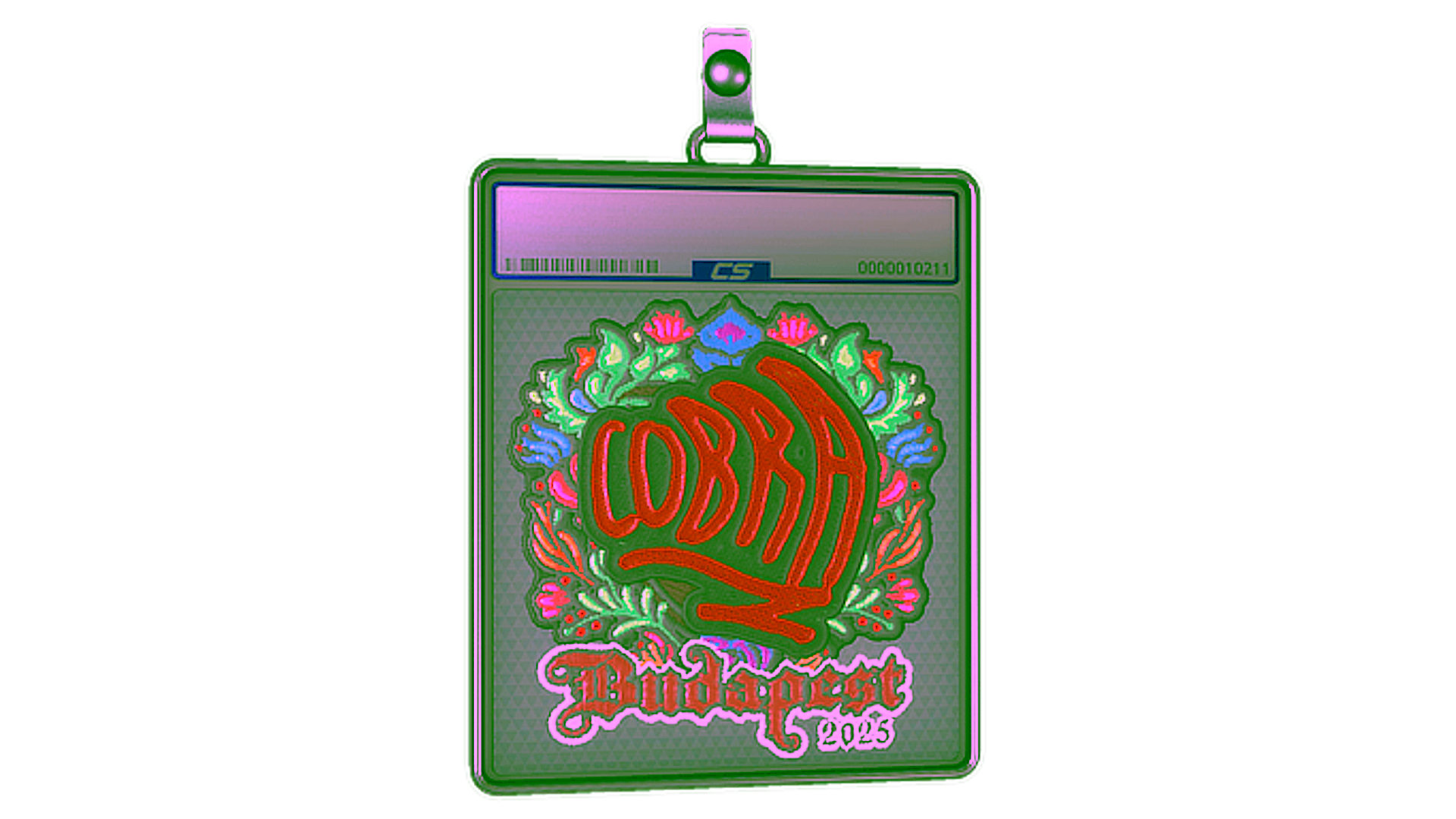 Sticker Slab | cobra (Embroidered) | Budapest 2025 için görüntü