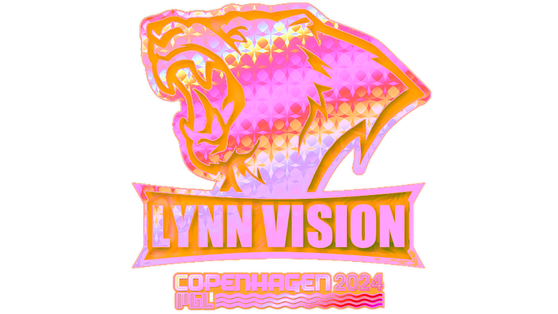 Display for Sticker | Lynn Vision (Holo) | Copenhagen 2024