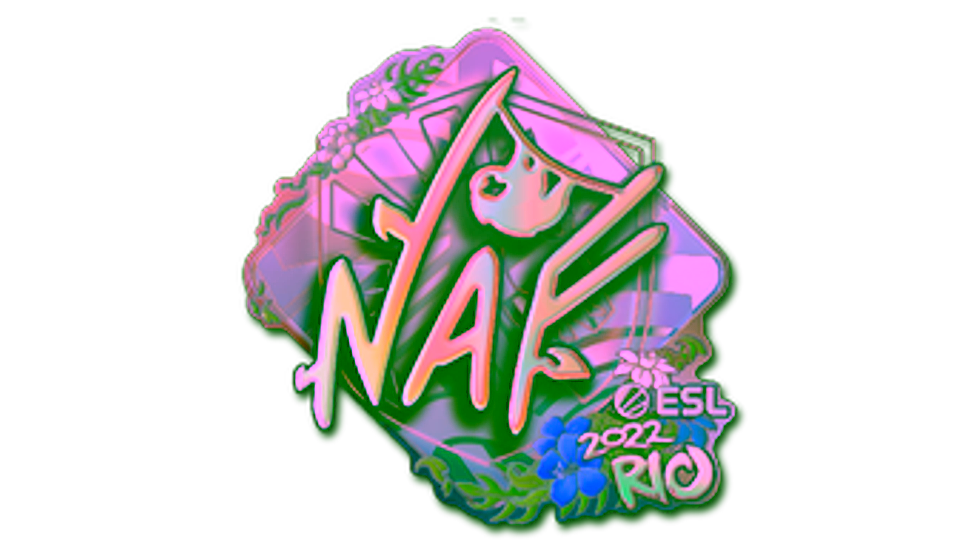 Mostrar para Sticker | NAF (Holo) | Rio 2022