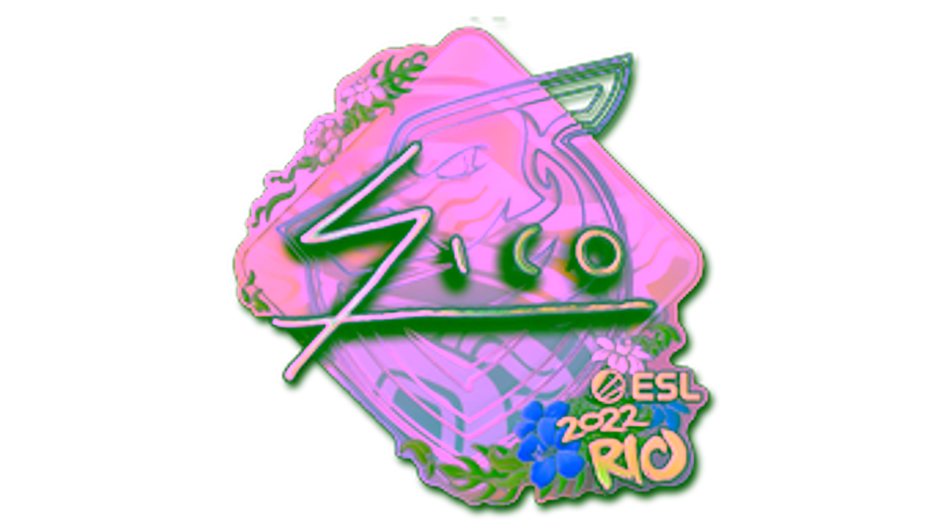 Sticker | Sico (Holo) | Rio 2022 için görüntü