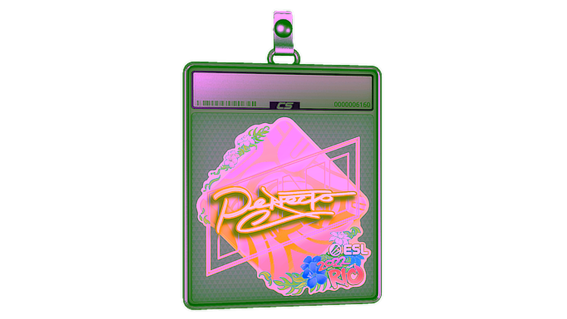 Mostrar para Sticker Slab | Perfecto (Holo) | Rio 2022