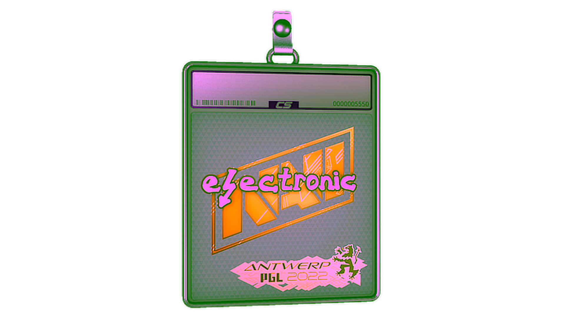 Display for Sticker Slab | electronic (Holo) | Antwerp 2022