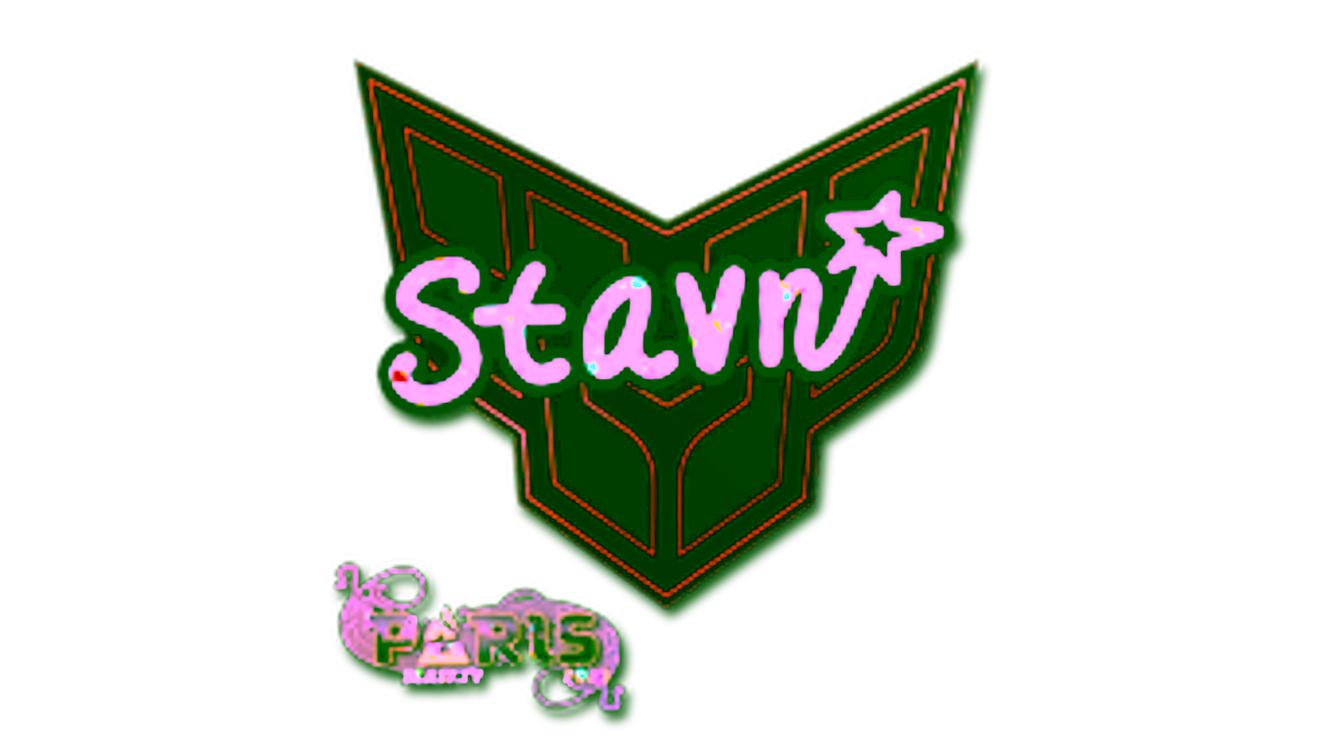 عرض لـ Sticker | stavn (Glitter) | Paris 2023