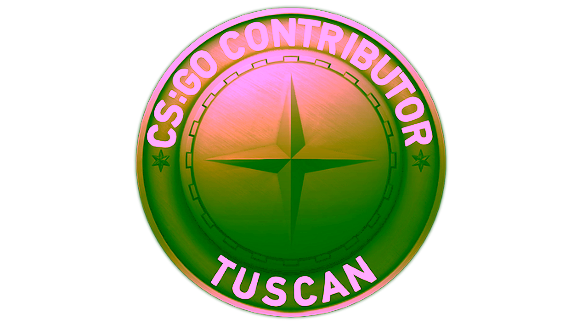 Display for Tuscan Map Coin