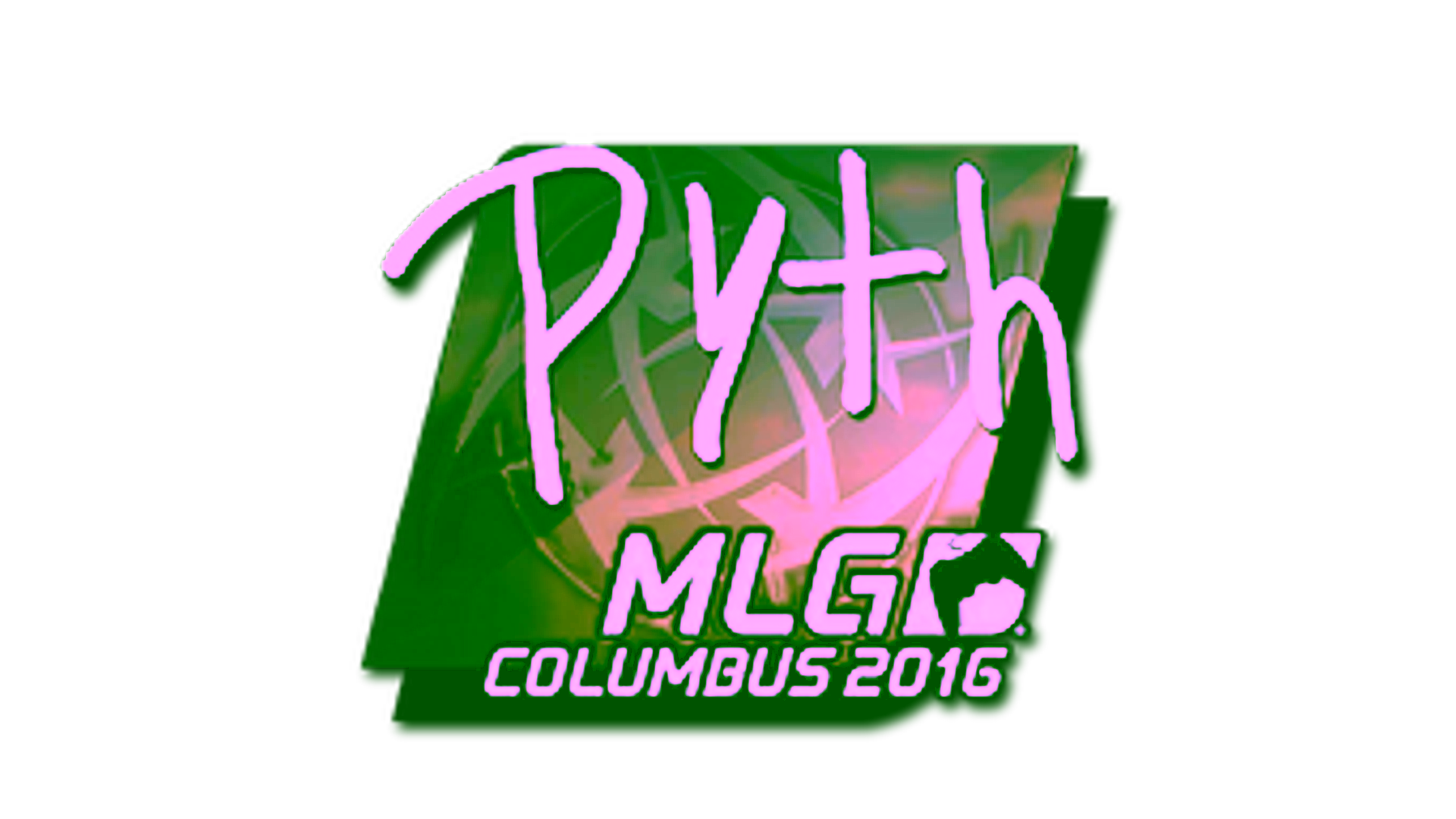 Display for Sticker | pyth (Foil) | MLG Columbus 2016