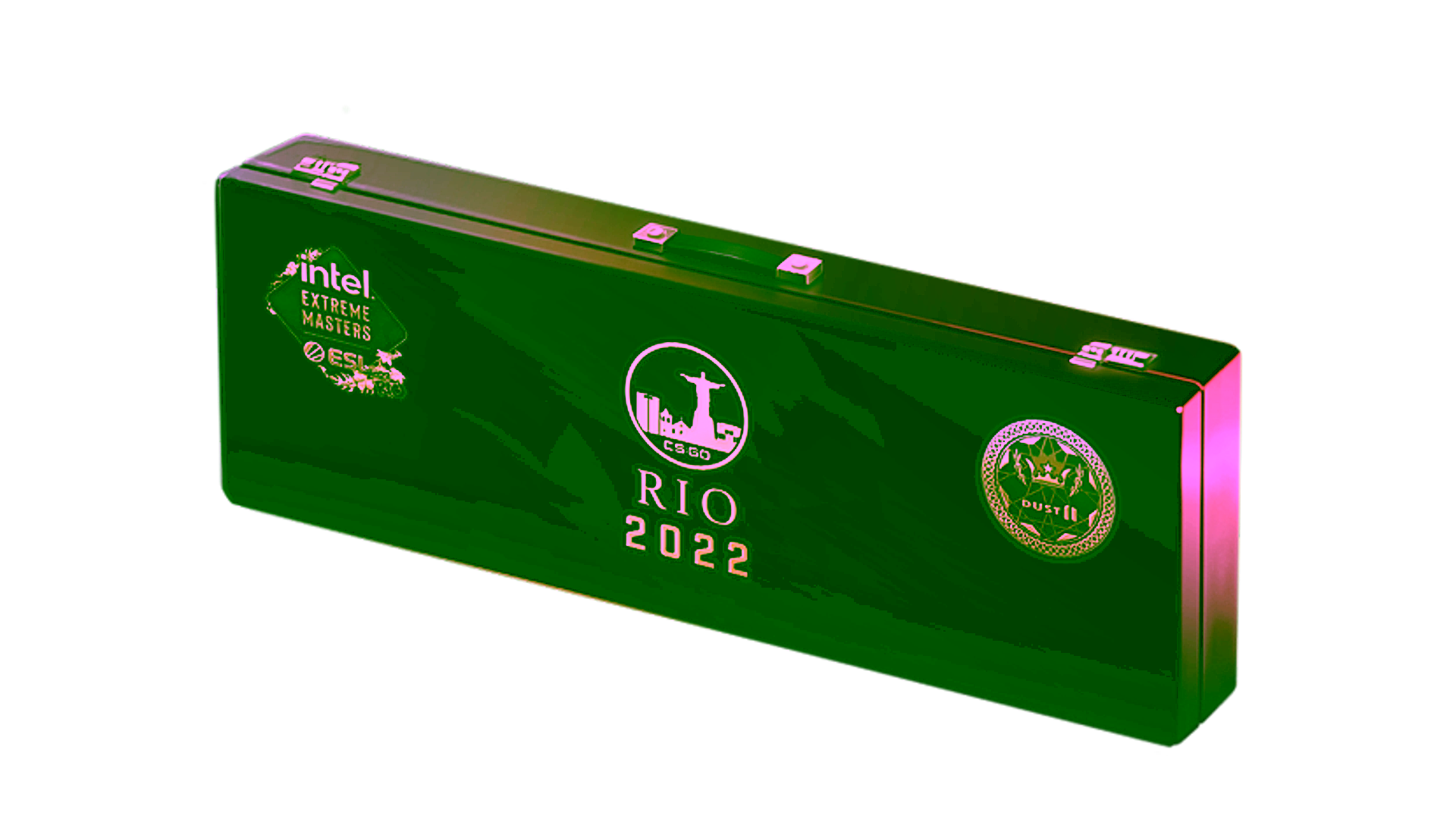 Display for Rio 2022 Dust II Souvenir Package