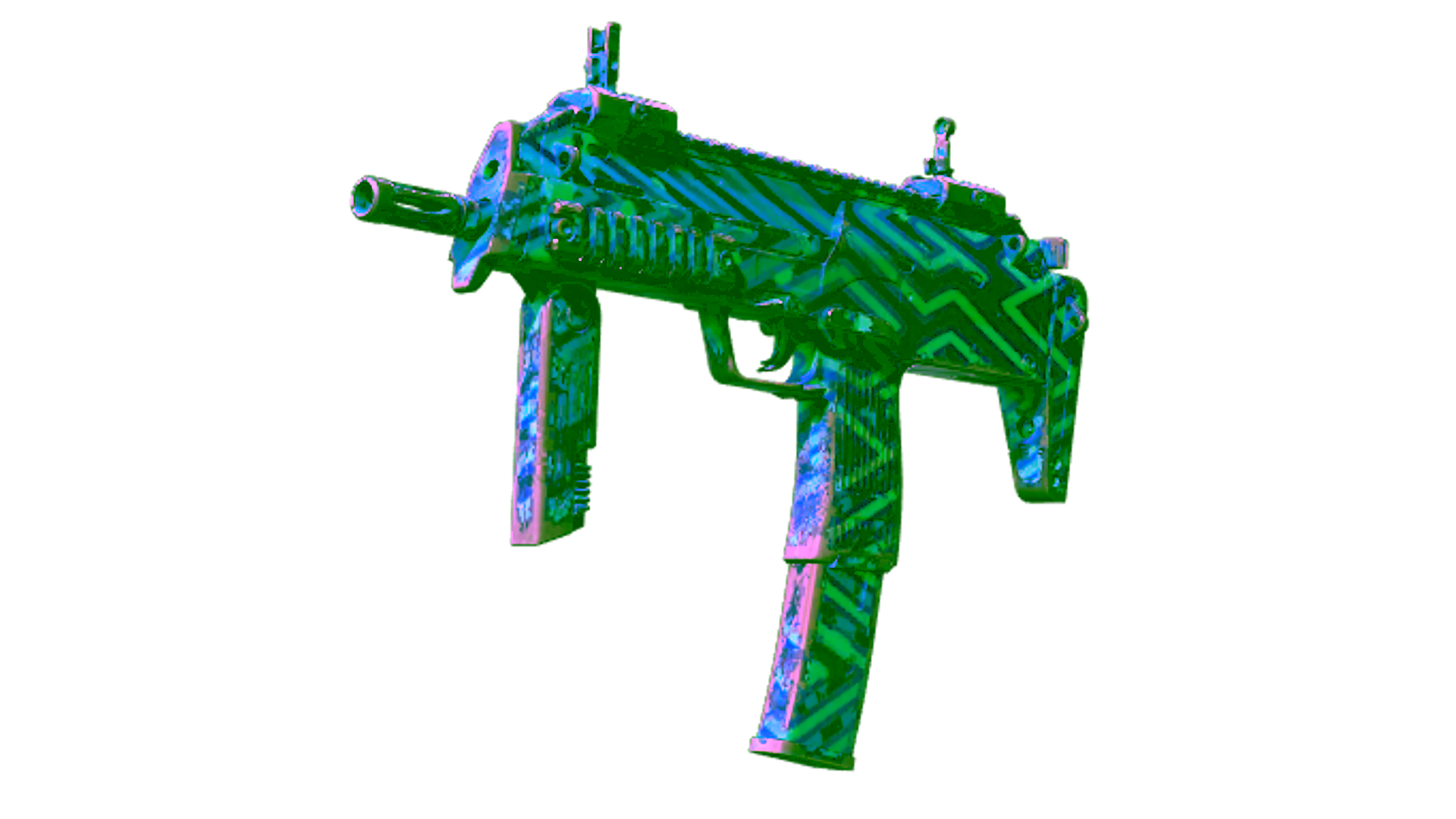Display for Souvenir MP7 | Asterion (Well-Worn)