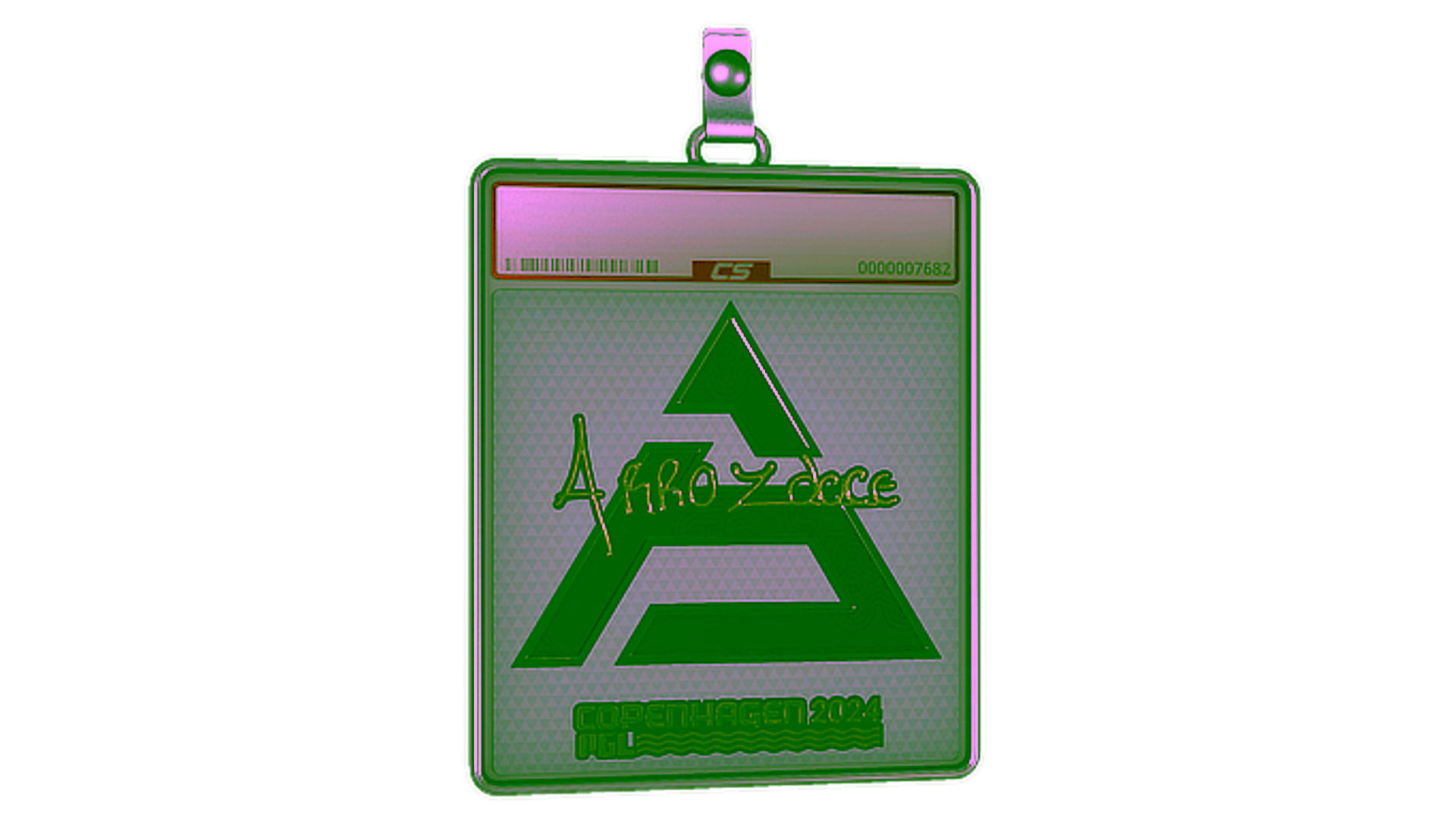 Display for Sticker Slab | arrozdoce (Gold) | Copenhagen 2024