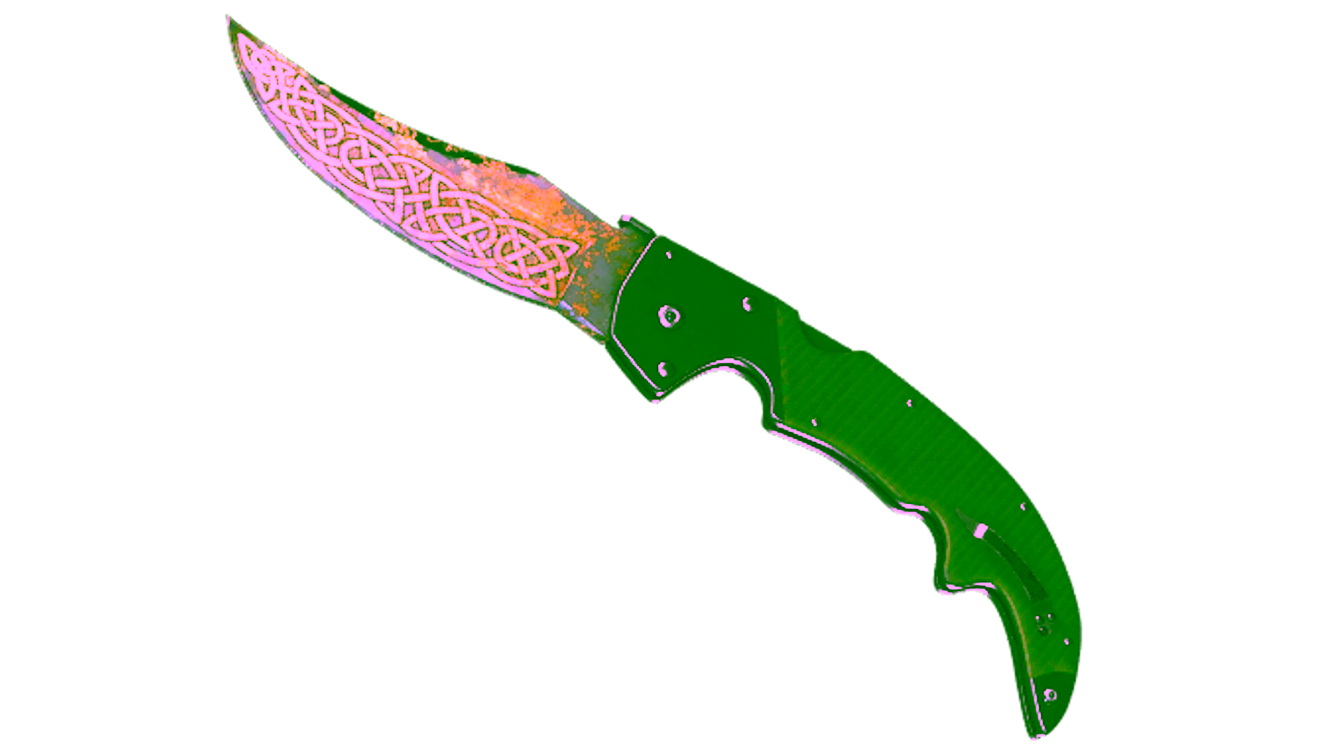 Display for ★ Falchion Knife | Lore (Battle-Scarred)