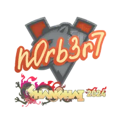 Sticker n0rb3r7 Shanghai 2024