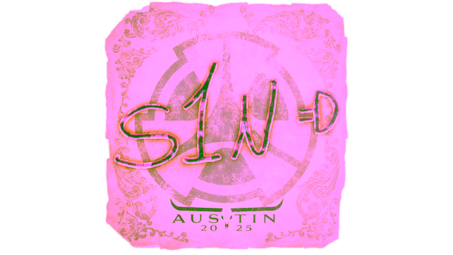 Exibição para Sticker | s1n | Austin 2025
