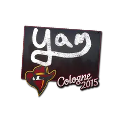 Sticker yam Cologne 2015