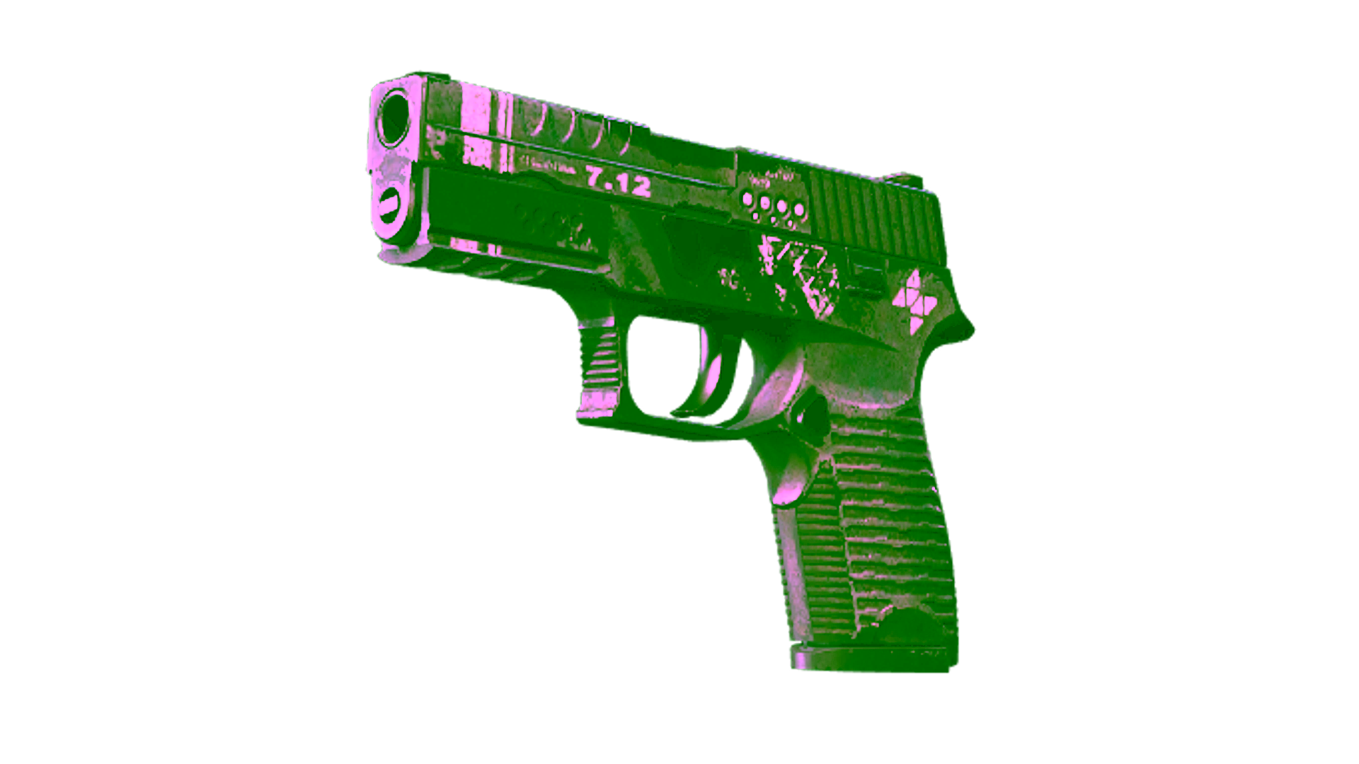 Display for StatTrak™ P250 | Re.built (Battle-Scarred)