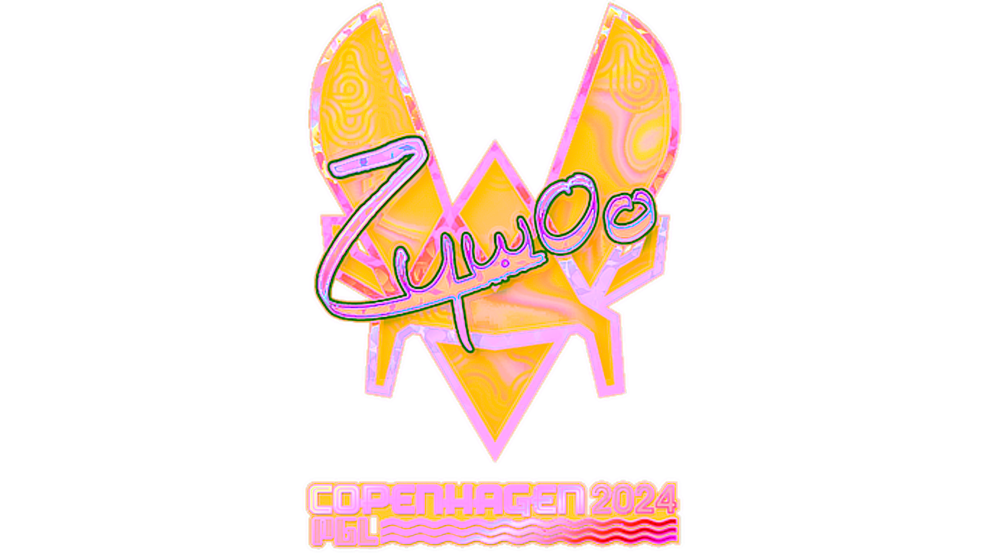 Affichage pour Sticker | ZywOo (Holo) | Copenhagen 2024