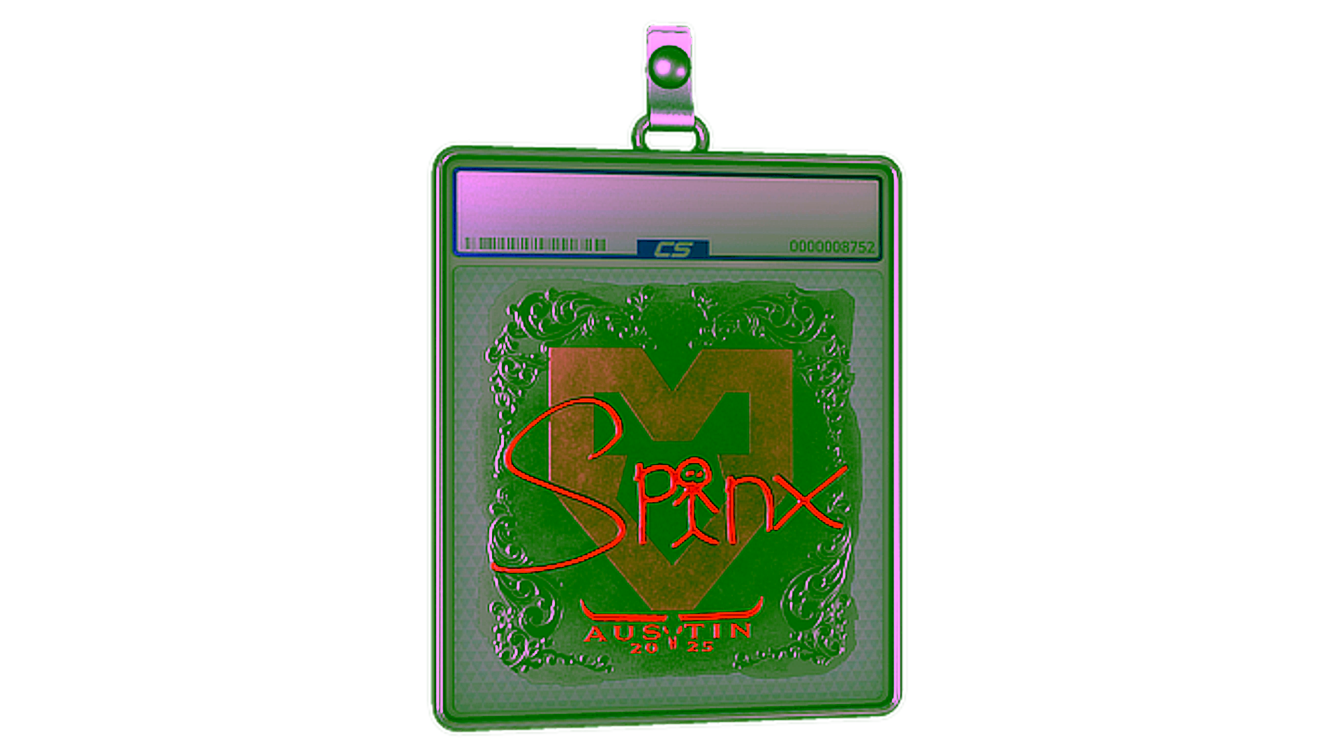 Wyświetl dla Sticker Slab | Spinx (Foil) | Austin 2025