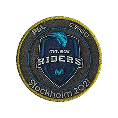 Patch Movistar Riders Stockholm 2021