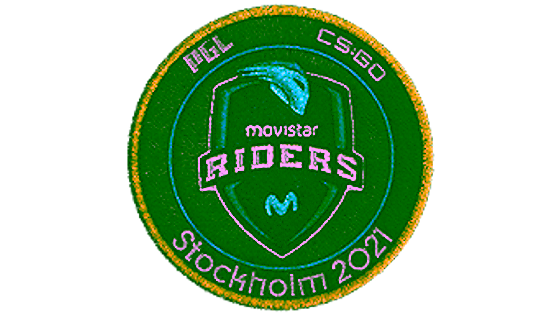 Display for Patch | Movistar Riders | Stockholm 2021
