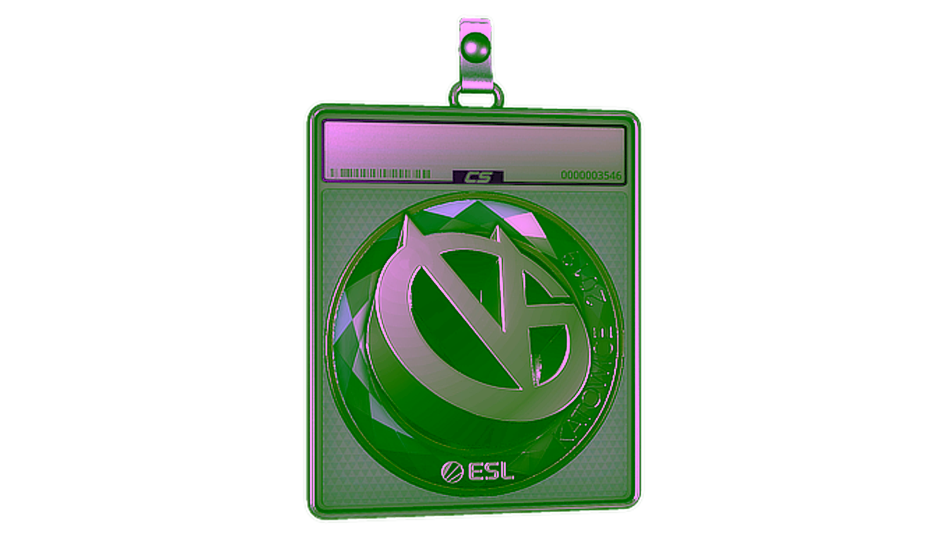 Display for Sticker Slab | ViCi Gaming (Foil) | Katowice 2019