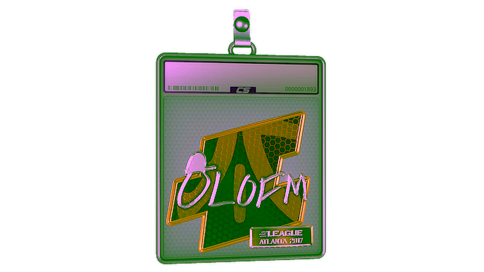 Display for Sticker Slab | olofmeister (Foil) | Atlanta 2017