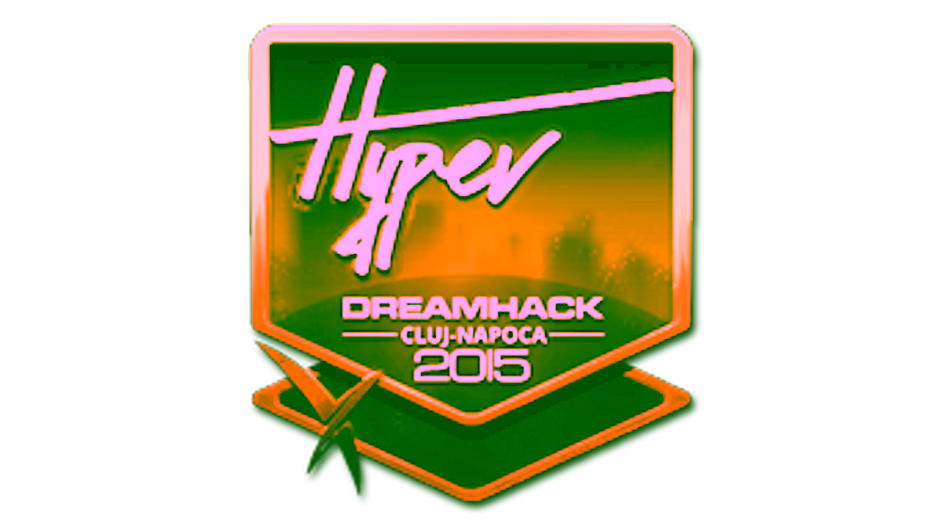 Visar för Sticker | Hyper (Gold) | Cluj-Napoca 2015