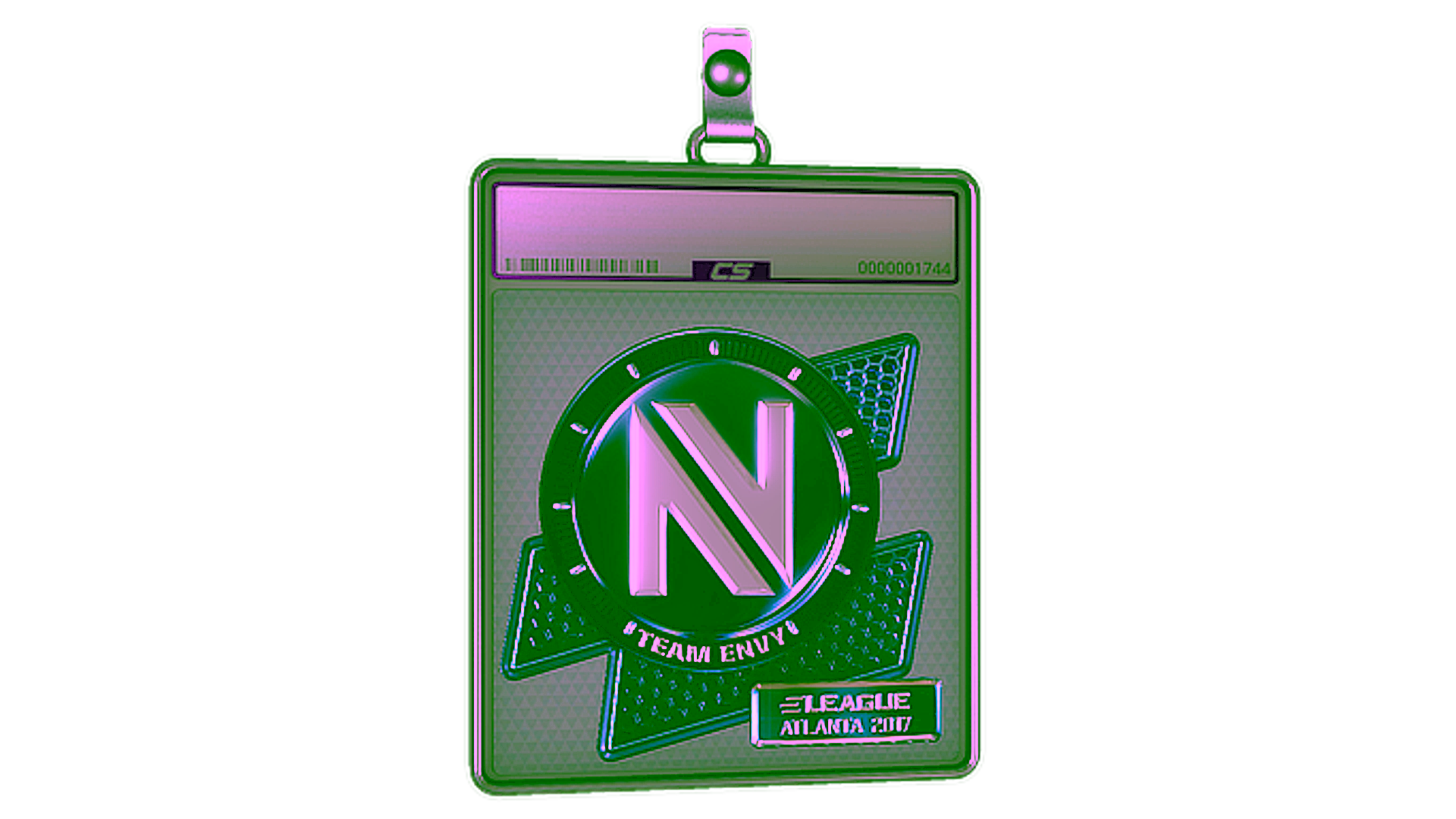 Display for Sticker Slab | Team EnVyUs (Foil) | Atlanta 2017