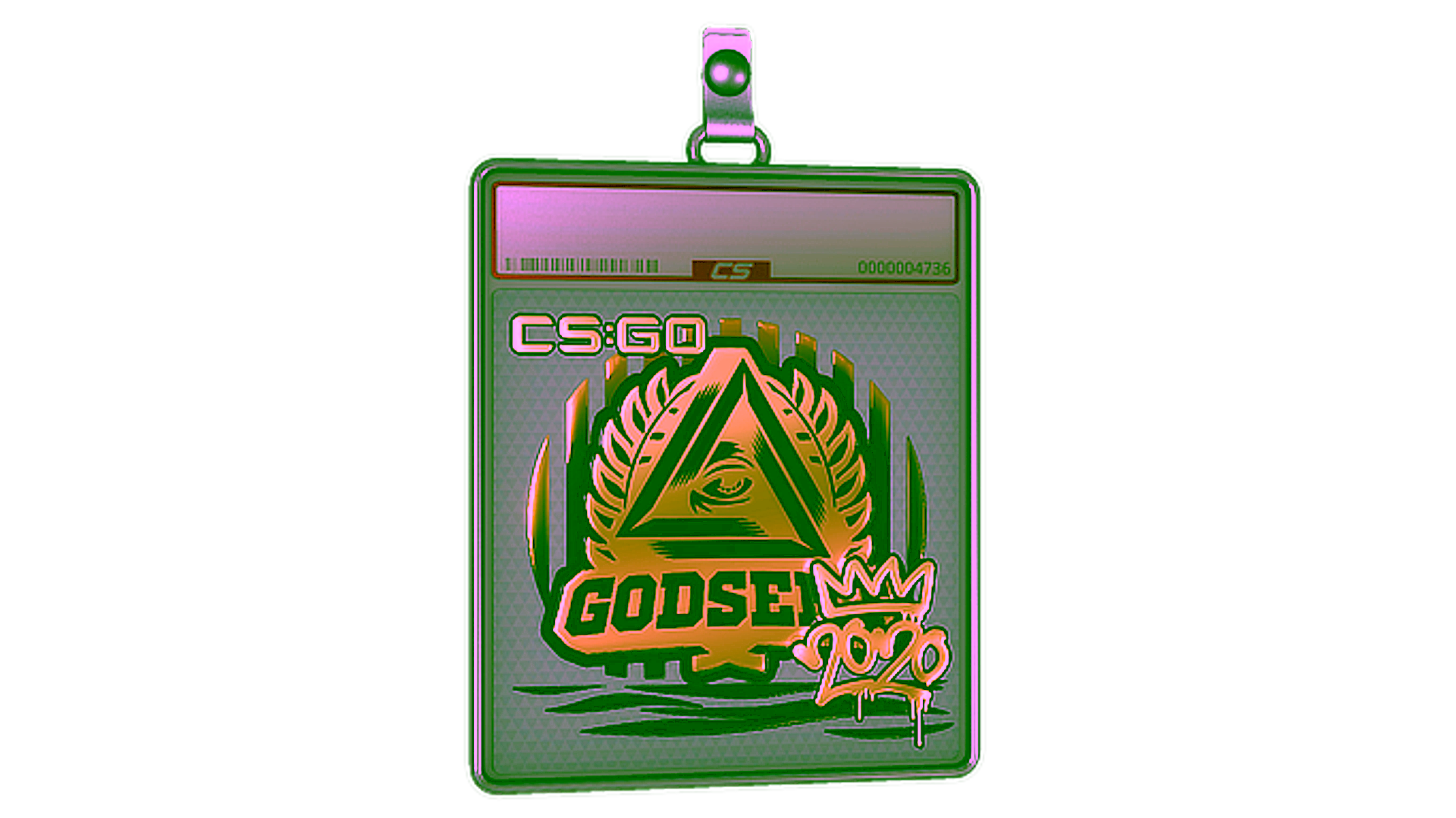 Visar för Sticker Slab | GODSENT (Gold) | 2020 RMR