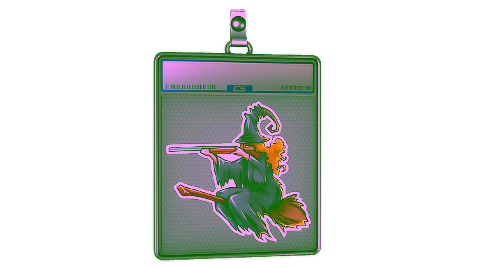 Display for Sticker Slab | Witch