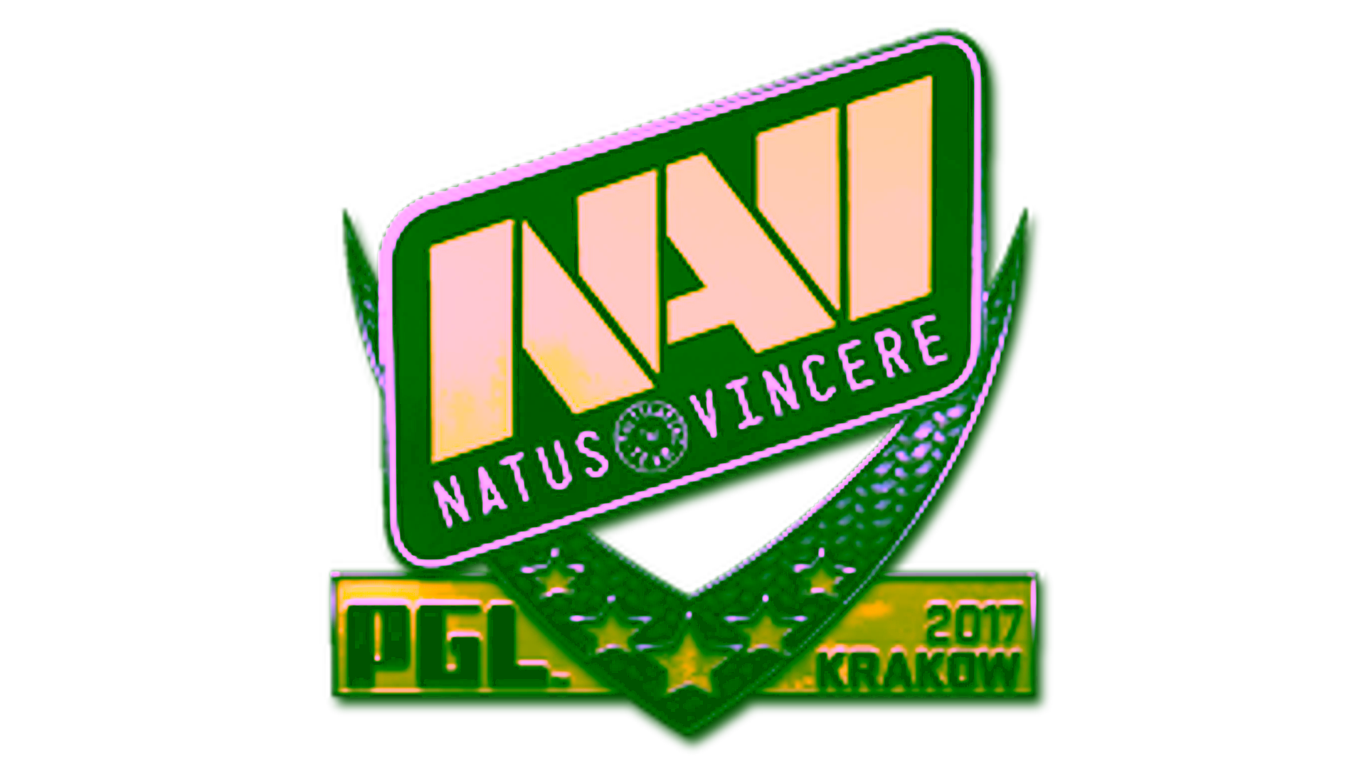 Display for Sticker | Natus Vincere (Foil) | Krakow 2017